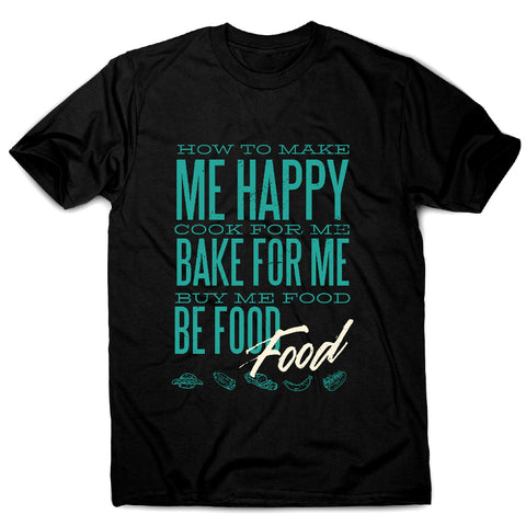 Love food - men's funny premium t-shirt - Graphic Gear