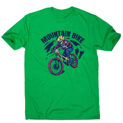 Mountain bike men's t-shirt Green