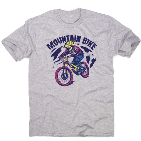 Mountain bike men's t-shirt Grey