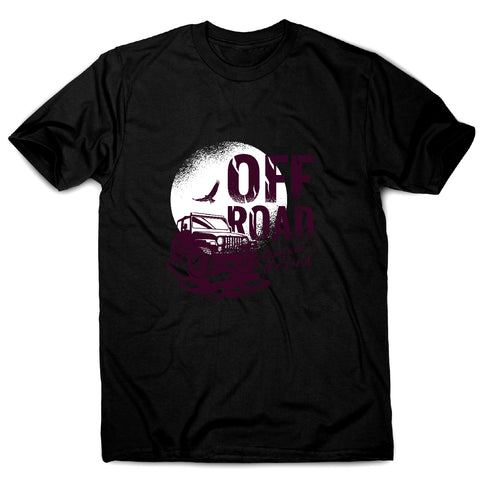 Off road conquer the land - car driving men's t-shirt - Graphic Gear