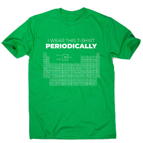 Periodic table - men's funny premium t-shirt - Graphic Gear