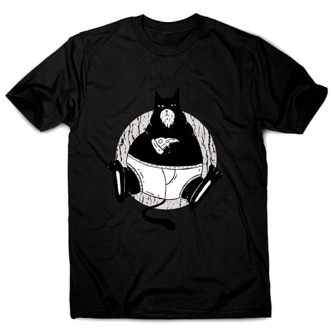 Pizza cat - men's funny premium t-shirt - Graphic Gear