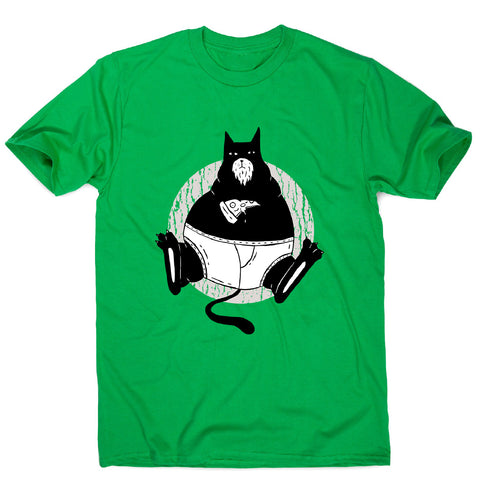 Pizza cat - men's funny premium t-shirt - Graphic Gear