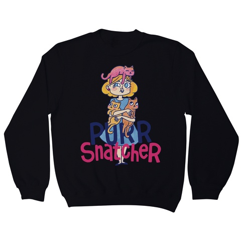 Purr Snatcher sweatshirt Black