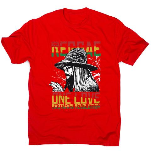 Reggae one love - men's music festival t-shirt - Graphic Gear
