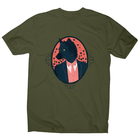 Stylish werewolf - men's funny premium t-shirt - Graphic Gear