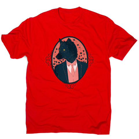 Stylish werewolf - men's funny premium t-shirt - Graphic Gear