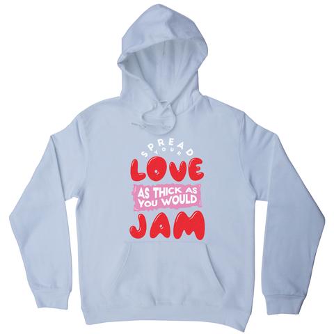 Spread your love hoodie White
