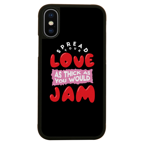 Spread your love iPhone case iPhone XS