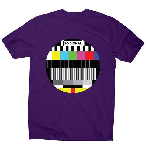 Tv signal - illustration graphic men's t-shirt - Graphic Gear