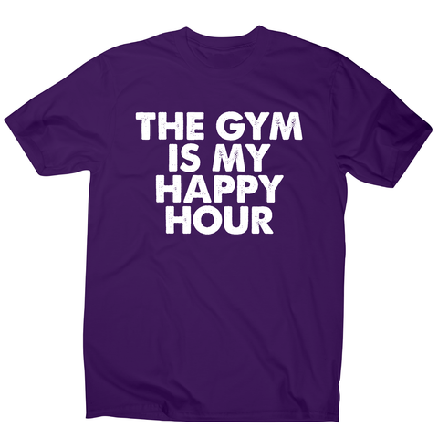 This gym is my happy hour awesome workout t-shirt men's - Graphic Gear