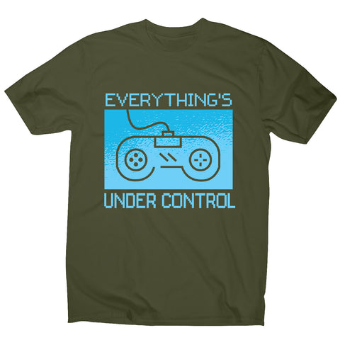 Under control - men's funny premium t-shirt - Graphic Gear