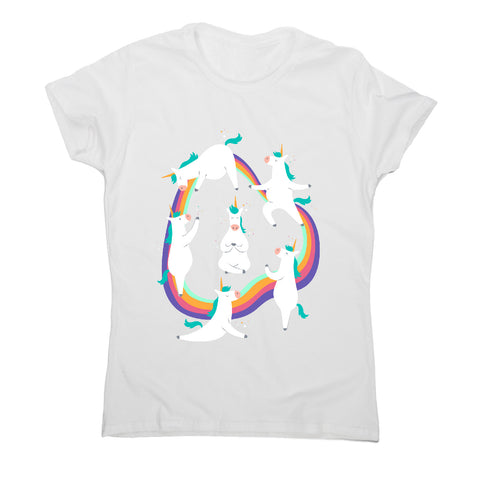 Unicorn yoga - funny women's t-shirt - Graphic Gear