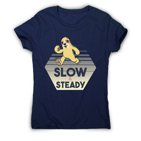 Walking sloth - women's funny premium t-shirt - Graphic Gear