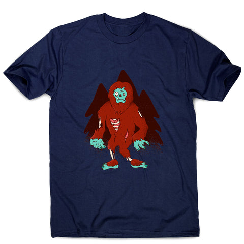 Zombie bigfoot - funny men's t-shirt - Graphic Gear