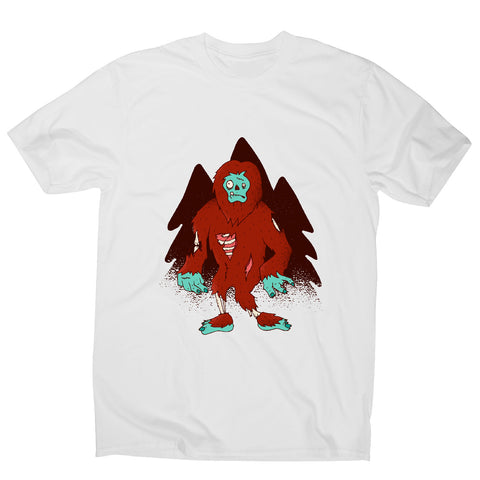 Zombie bigfoot - funny men's t-shirt - Graphic Gear