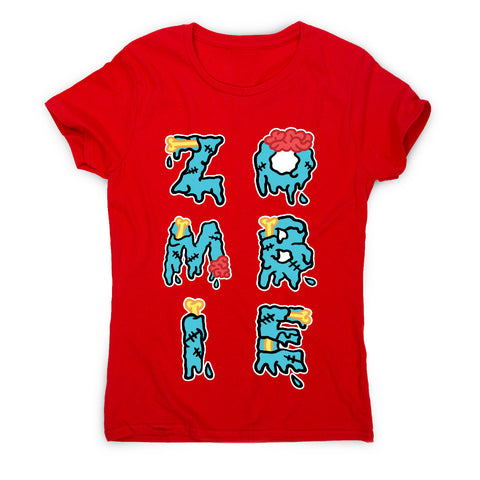 Zombie quote halloween - women's funny premium t-shirt - Graphic Gear