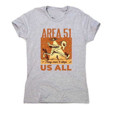 Area 51 alien - women's funny premium t-shirt - Graphic Gear