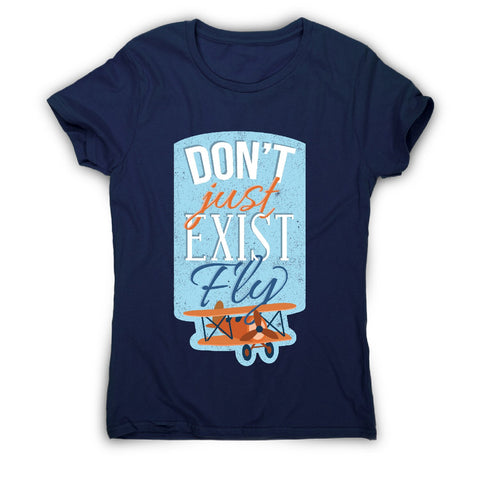 Aviator airplane quote - women's t-shirt - Graphic Gear
