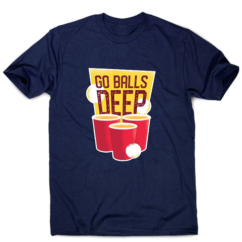 Beer pong - funny drinking men's t-shirt - Graphic Gear