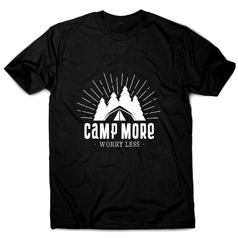 Camp more - outdoor camping men's t-shirt - Graphic Gear