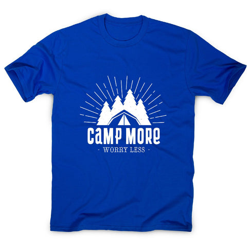 Camp more - outdoor camping men's t-shirt - Graphic Gear