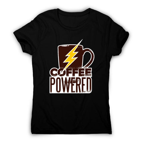 Coffee powered - women's t-shirt - Graphic Gear