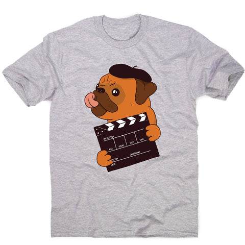 Director pug - funny dog men's t-shirt - Graphic Gear