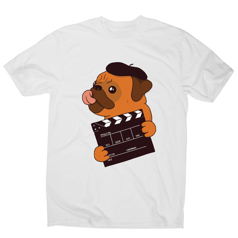 Director pug - funny dog men's t-shirt - Graphic Gear