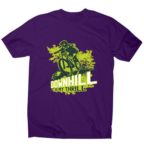Downhill biking awesome mountain bike t-shirt men's - Graphic Gear