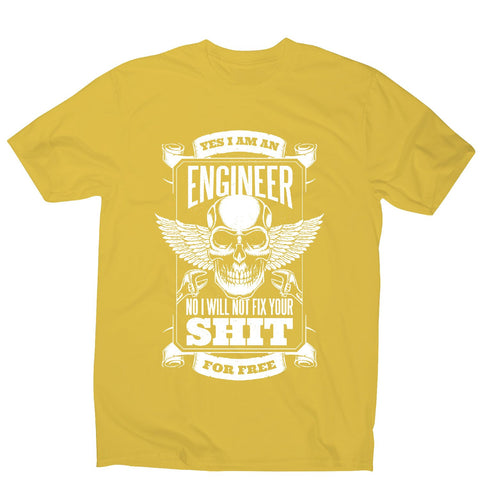 Engineer funny quote - men's t-shirt - Graphic Gear
