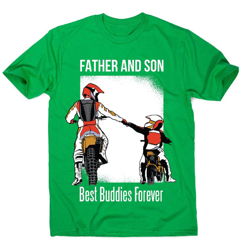 Father son best buddies - men's  premium t-shirt - Graphic Gear