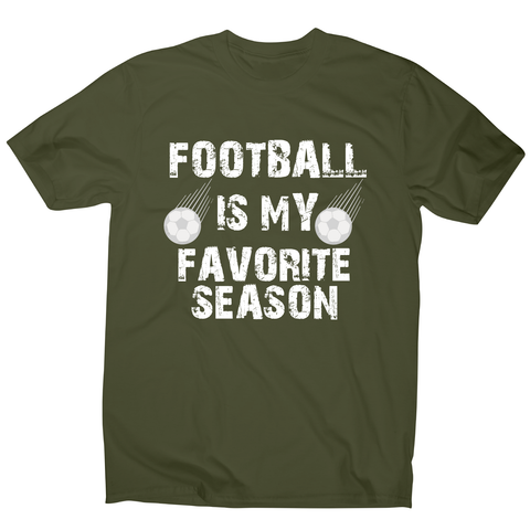football is my favorite awesome funny t-shirt men's - Graphic Gear