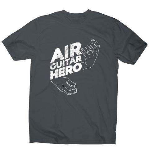 Funny air guitar hero - music men's t-shirt - Graphic Gear