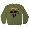 Alcohol caution sweatshirt<br />
graphicgear.co.uk/products/alcohol-caution-sweatshirt...
