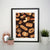 Bakery pattern design print poster framed wall art decor - Graphic Gear