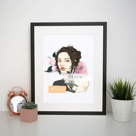 To be free inspirational design print poster framed wall art decor - Graphic Gear