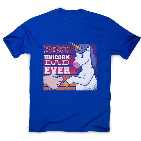 Best unicorn dad funny fathers day men's t-shirt - Graphic Gear