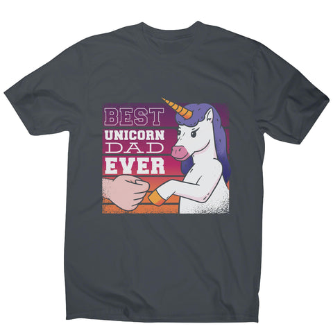 Best unicorn dad funny fathers day men's t-shirt - Graphic Gear