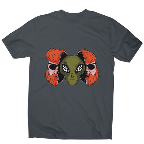 Hipster alien funny space men's t-shirt - Graphic Gear