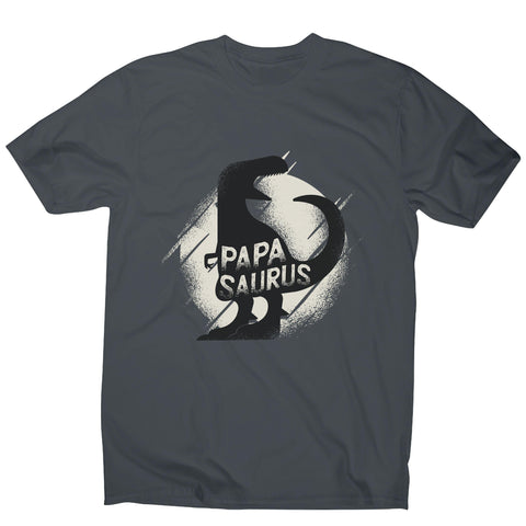 Papasaurus rex funny dinosaur dad father men's t-shirt - Graphic Gear