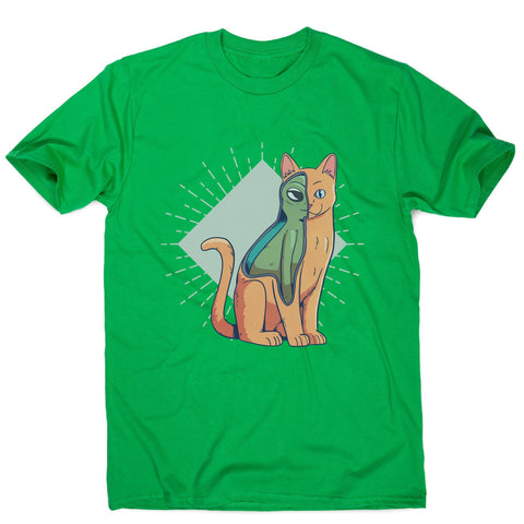 Alien cat funny costume men's t-shirt - Graphic Gear