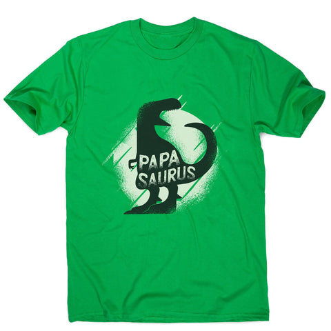 Papasaurus rex funny dinosaur dad father men's t-shirt - Graphic Gear