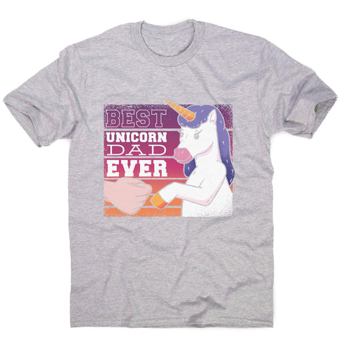 Best unicorn dad funny fathers day men's t-shirt - Graphic Gear