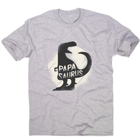 Papasaurus rex funny dinosaur dad father men's t-shirt - Graphic Gear