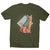 Alien cat funny costume men's t-shirt - Graphic Gear