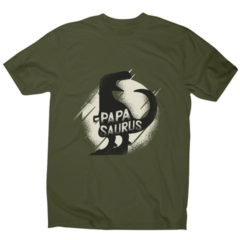 Papasaurus rex funny dinosaur dad father men's t-shirt - Graphic Gear