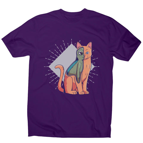 Alien cat funny costume men's t-shirt - Graphic Gear