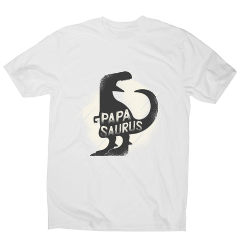 Papasaurus rex funny dinosaur dad father men's t-shirt - Graphic Gear