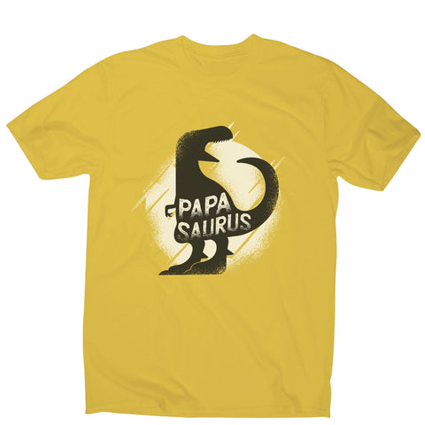 Papasaurus rex funny dinosaur dad father men's t-shirt - Graphic Gear
